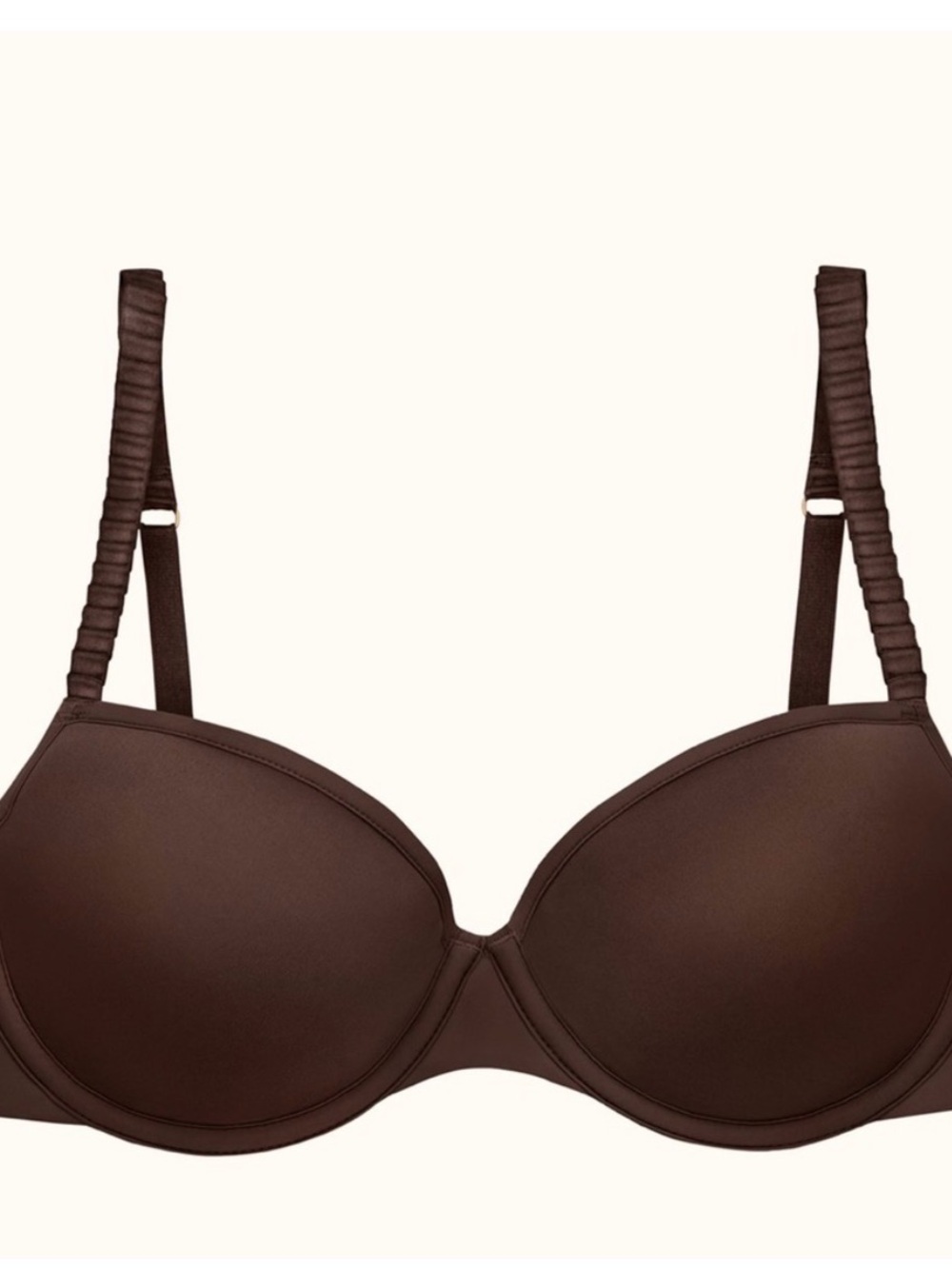 ThirdLove 24/7 Classic T-Shirt Bra in Midnight Mauve purple brown  34C1/2 (HALF)